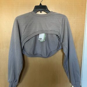 H&M cropped sweater